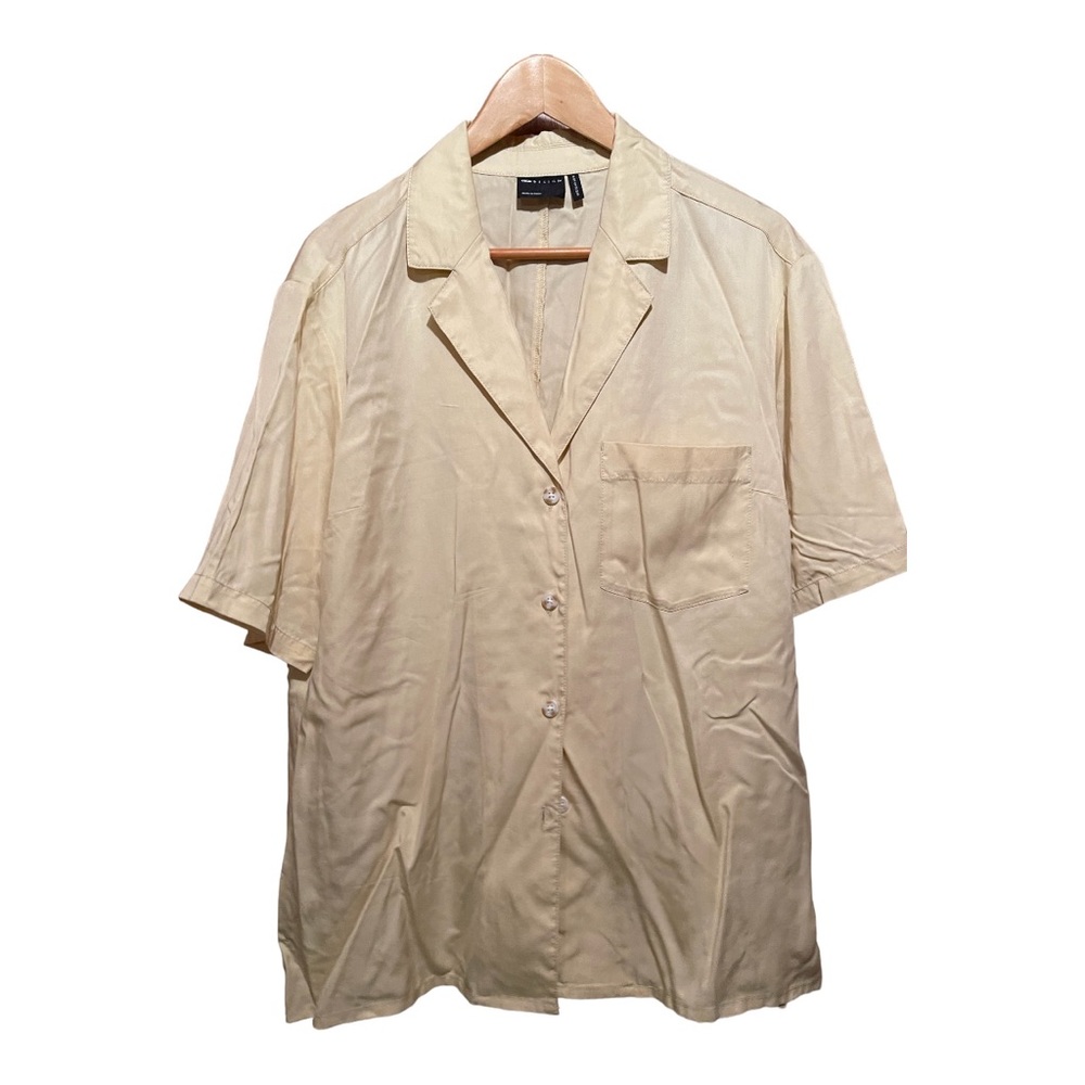 ASOS Oversized Short Sleeve Button Up Shirt